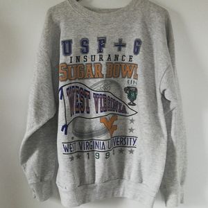 VTG 1994 WVU sugar bowl sweatshirt